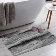 thumbnail image 1 of Pattern Black Vetrical Stripes Bath Rugs 16x24 Inch Non Slip Bath Mat Quick Dry Super Absorbent Thin Bath Rug Fit Under Door Washable Bath Floor Rugs for Bathroom Bathtub Shower Sink,Multi 2, 1 of 6