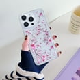 thumbnail image 1 of Pattern Clear Case for iPhone 13 Pro Max Cute Flower Floral Pattern Slim Case for iPhone 13 Pro Max Women Girls Shockproof Non-Yellowing TPU Bumper Protective Cover, Flower-E, 1 of 8