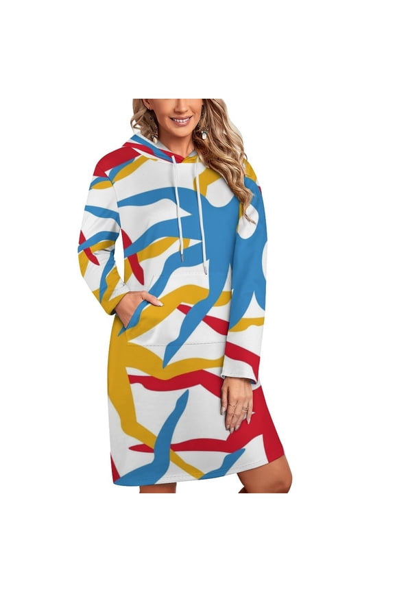 Pattern Female Praying Mantis Dress Women Autumn Winter Long Sleeve Dress Fashion Pocket Ladies Dresses Pattern Female Praying