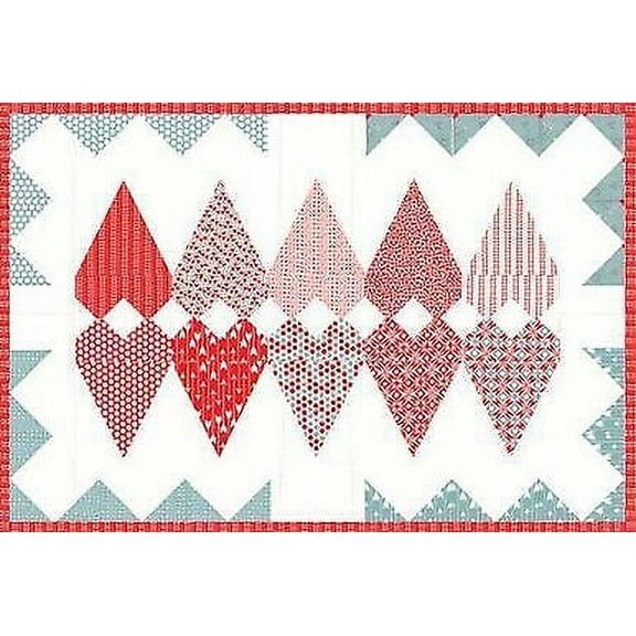 Pattern - Flipped Over You - Valentines Day Pattern by Sandy Gervais