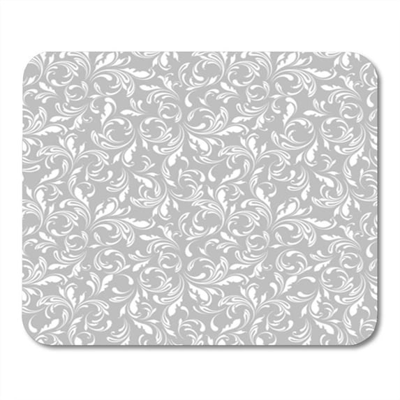 Pattern Floral Carving Drawing Endless Filigree Flourish Flowers Frost Mousepad Mouse Pad Mouse Mat 9x10 inch