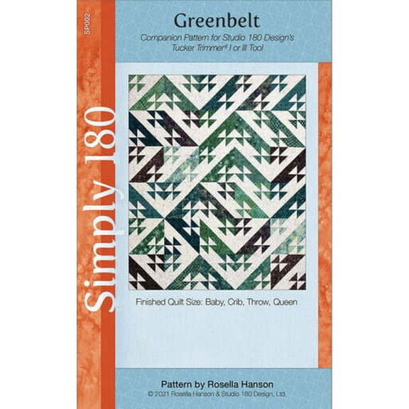 Pattern Greenbelt Four Sizes Pattern  by Rosella Hanson for  Studio 180 Designs