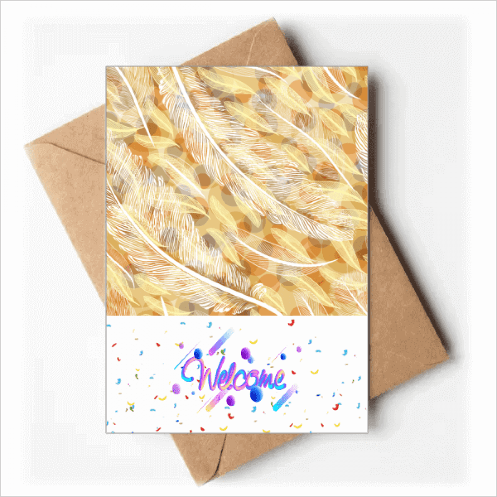 Pattern Japanese Nature Graffiti Welcome Back Greeting Cards Envelopes Blank