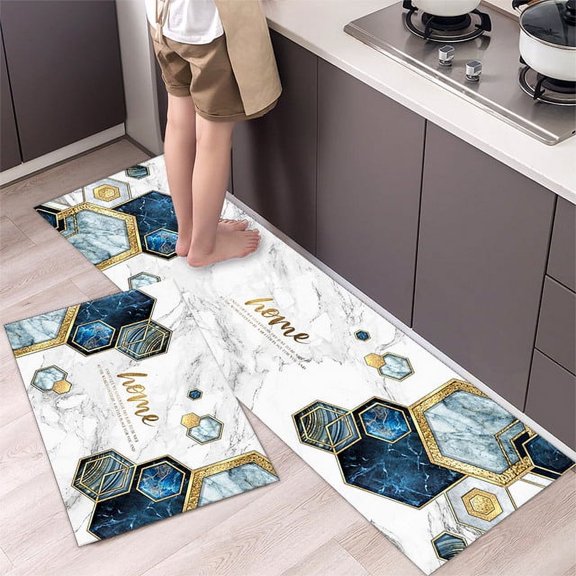 Pattern Kitchen Mats Mat Bathroom and Toilet Carpet Doormat Entrance Kitchen Rug for Floor Washable