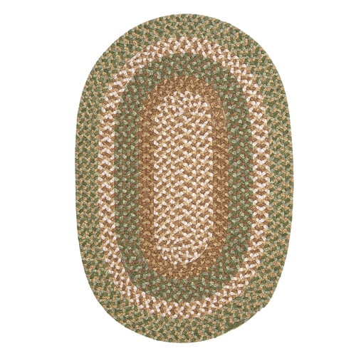 Colonial Mills FM69R024X072 Pattern-Made - Green Multi 2 ft. x 6 ft. Rug