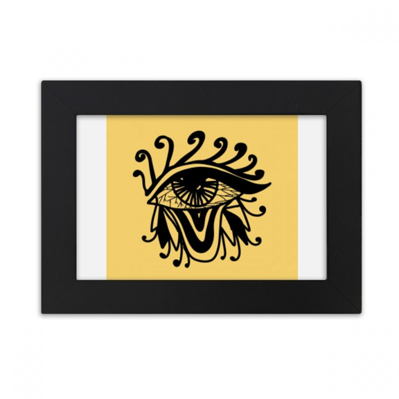 Pattern Mysterious Eyes Desktop Photo Frame Ornaments Picture Art Painting