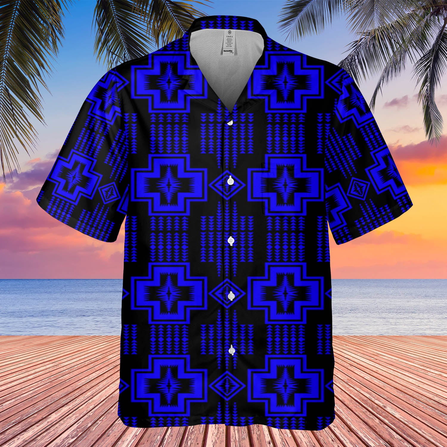 Pattern Native Hawaiian Shirt 3D 33 - Walmart.com