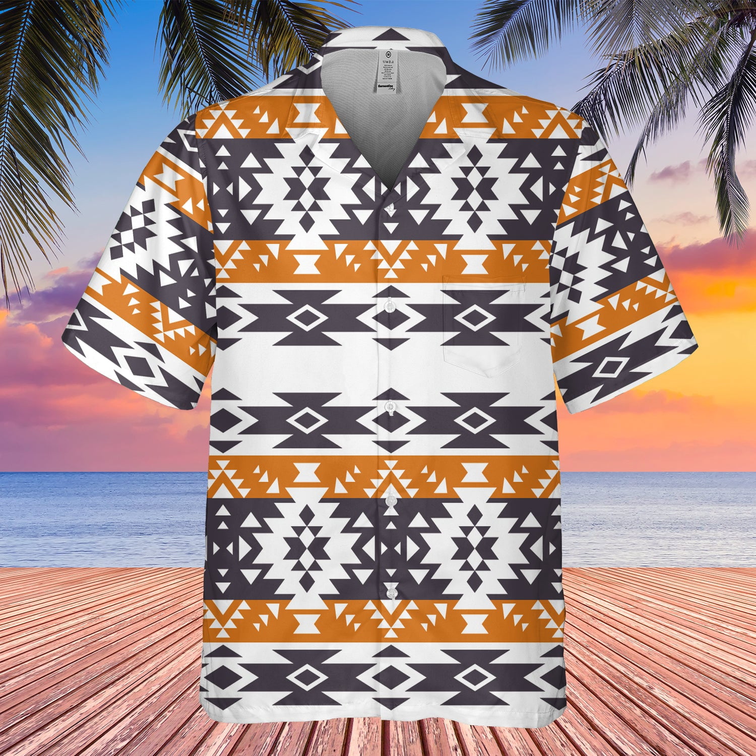 Pattern Native Hawaiian Shirt 3D 68 - Walmart.com