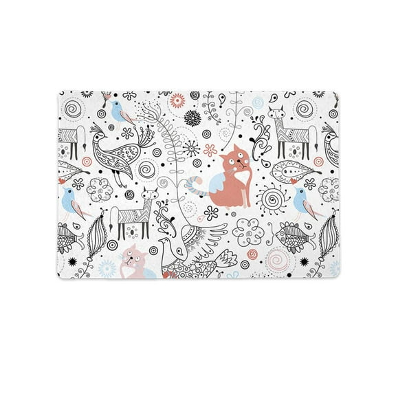 Pattern Of Animals. Mat Rectangle  -Image by Shutterstock,