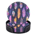 thumbnail image 1 of Pattern Of Colorful Feathers With Boho Patterns, 1 of 4