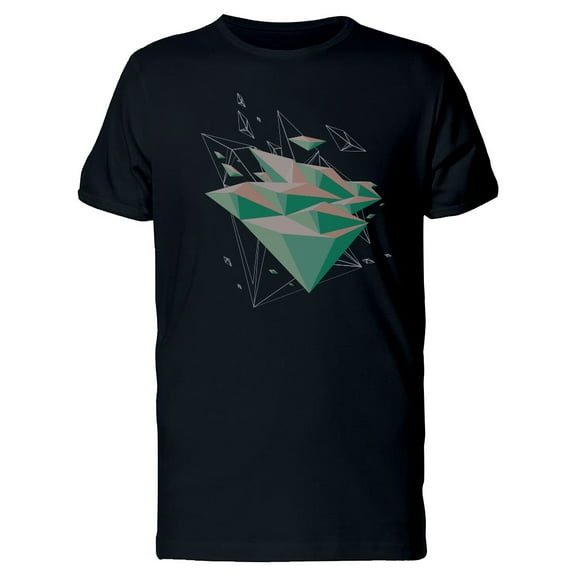 Pattern Of Geometric Shapes T-Shirt Men -Image by Shutterstock, Male x-Large