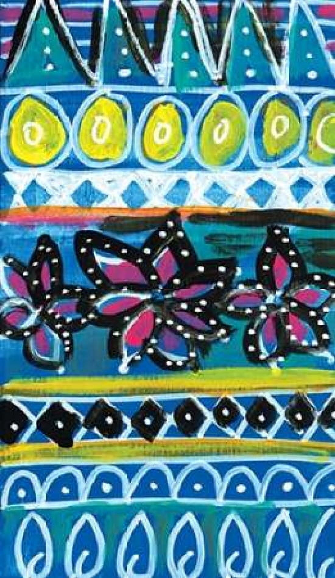 Pattern Painting Canvas Art - Linda Woods (12 x 18)