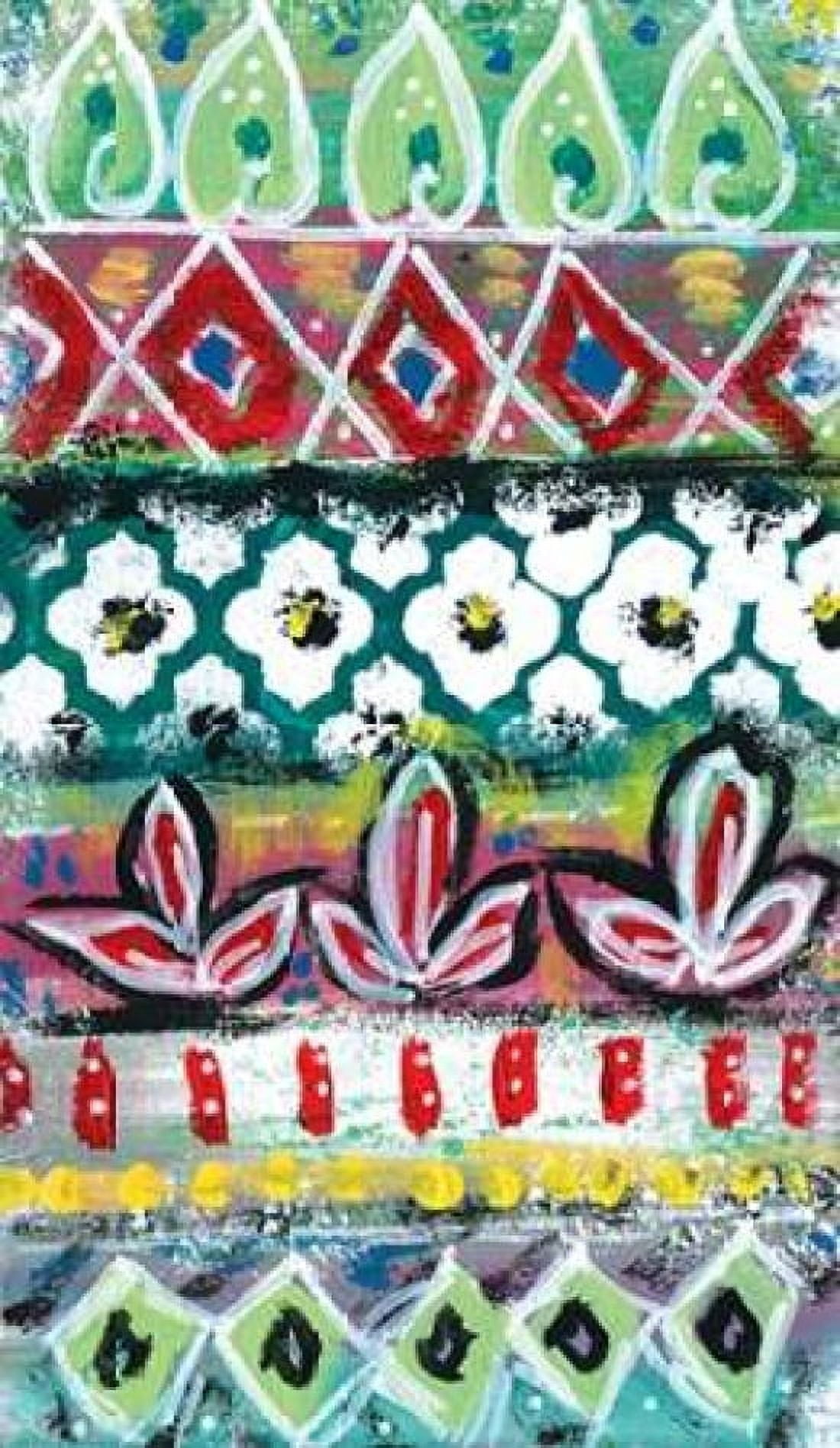 Pattern Painting II Canvas Art - Linda Woods (12 x 18)