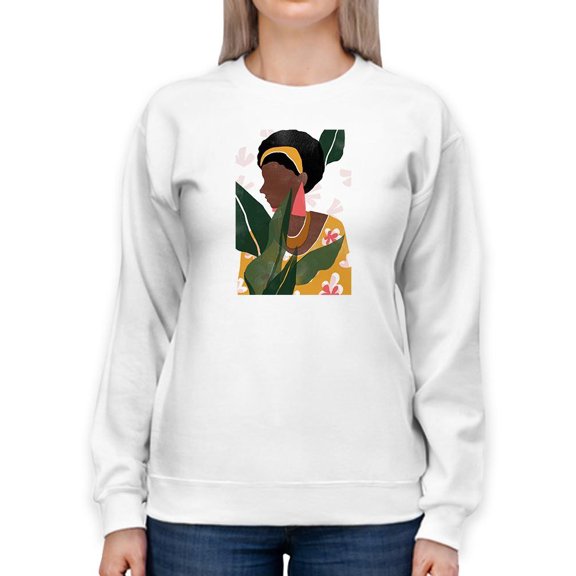 Pattern Poise Collection B. Sweatshirt Women -June Erica Vess Designs, Female 5X-Large