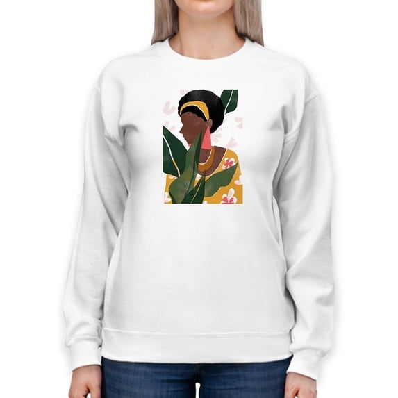 Pattern Poise Collection B. Sweatshirt Women -June Erica Vess Designs, Female Medium