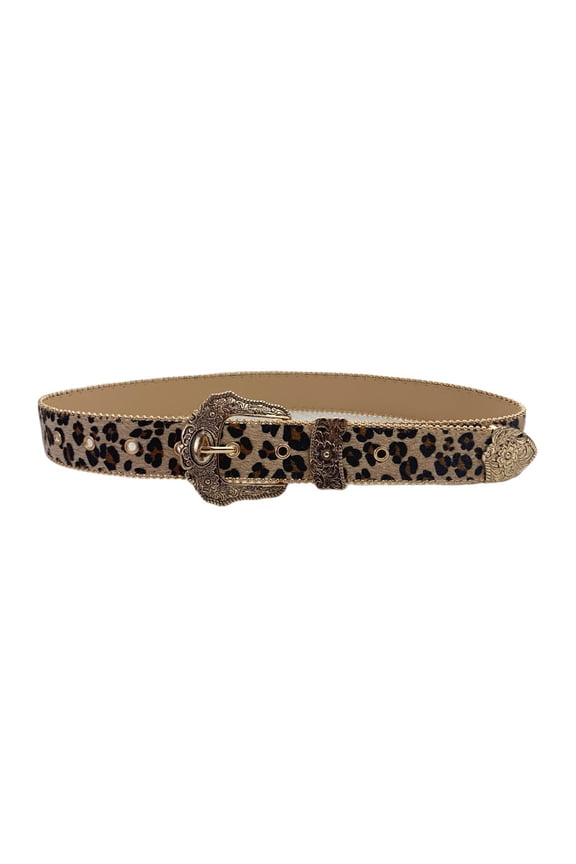 Pattern Print Belt for Women Fashion Waist Belt 2000s Girl All Matching Belt for Teens Girl Western Vintage Belt Waistband