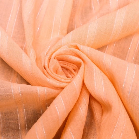 Pattern Printed Color Spandex Fabric/Gauze Cotton Stripes Design DIY Projects/Dresses.