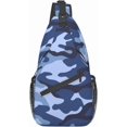 thumbnail image 1 of Pattern Printed Sling Bag for Women Men Crossbody Shoulder Backpack Chest Bags Gym Travel Hiking Casual Daypack, 1 of 7