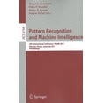 thumbnail image 1 of Pattern Recognition and Machine Intelligence, (Paperback), 1 of 1