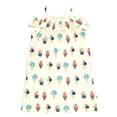 thumbnail image 1 of Pattern Ruffle Shoulder Dress, 1 of 8