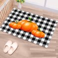 thumbnail image 1 of Pattern Rug, Orange Rugs, Modern Rugs, Cute Rugs, Halloween Rugs, Office Decor Rugs, Kitchen Rug, Kitchen Decor, Small Rugs, Pumpkin Rug, 3.3'x9.2' - 100x280 cm, 1 of 5