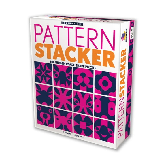 Pattern Stacker - Brainwright - The Hidden Image Shape Puzzle