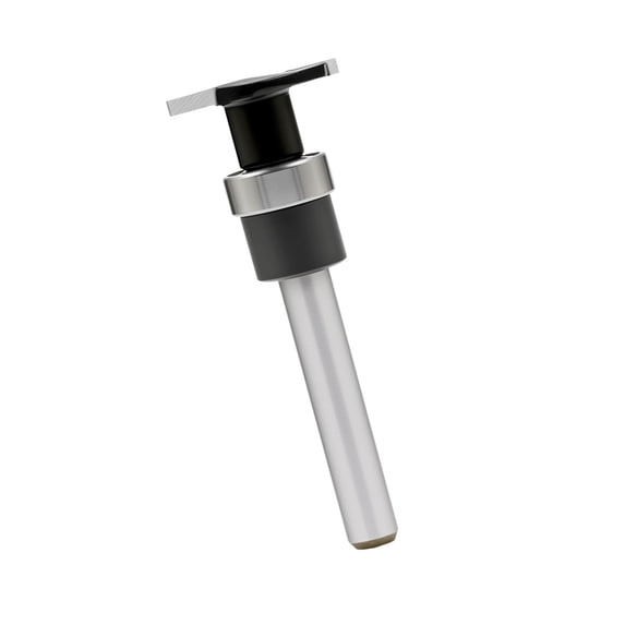 Pattern T-Slot Router Bit 1/4 Shank, Bottom Bearing Pattern Router Bit for Woodworking Trimming