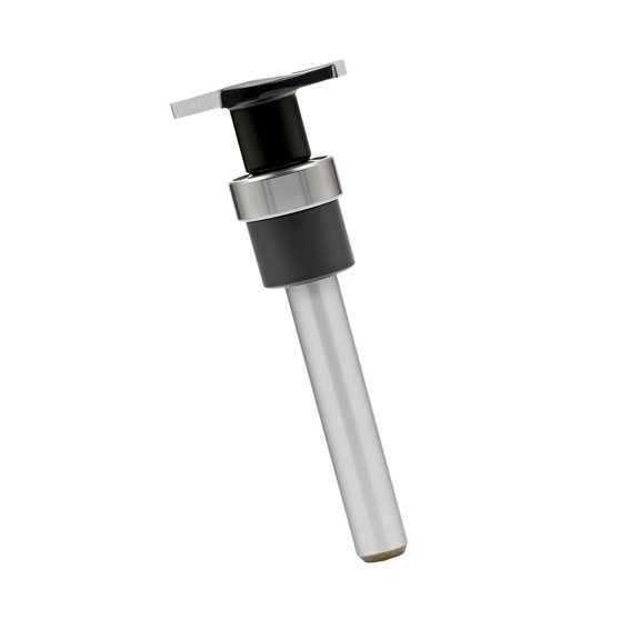 Pattern T-Slot Router Bit 1/4 Shank, Bottom Bearing Pattern Router Bit for Woodworking Trimming
