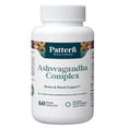 thumbnail image 1 of Pattern Wellness Ashwagandha Complex, Stress, Energy & Recovery Support, 60 Count, 1 of 6