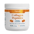 thumbnail image 1 of Pattern Wellness Collagen Peptides Powder (Type I & III) - Hair, Nails, Skin and Joint Health - Grass Fed & Pasture Raised - Hydrolyzed Collagen, Non-GMO, Dairy Free, & Keto - Caramel (13 Oz), 1 of 7