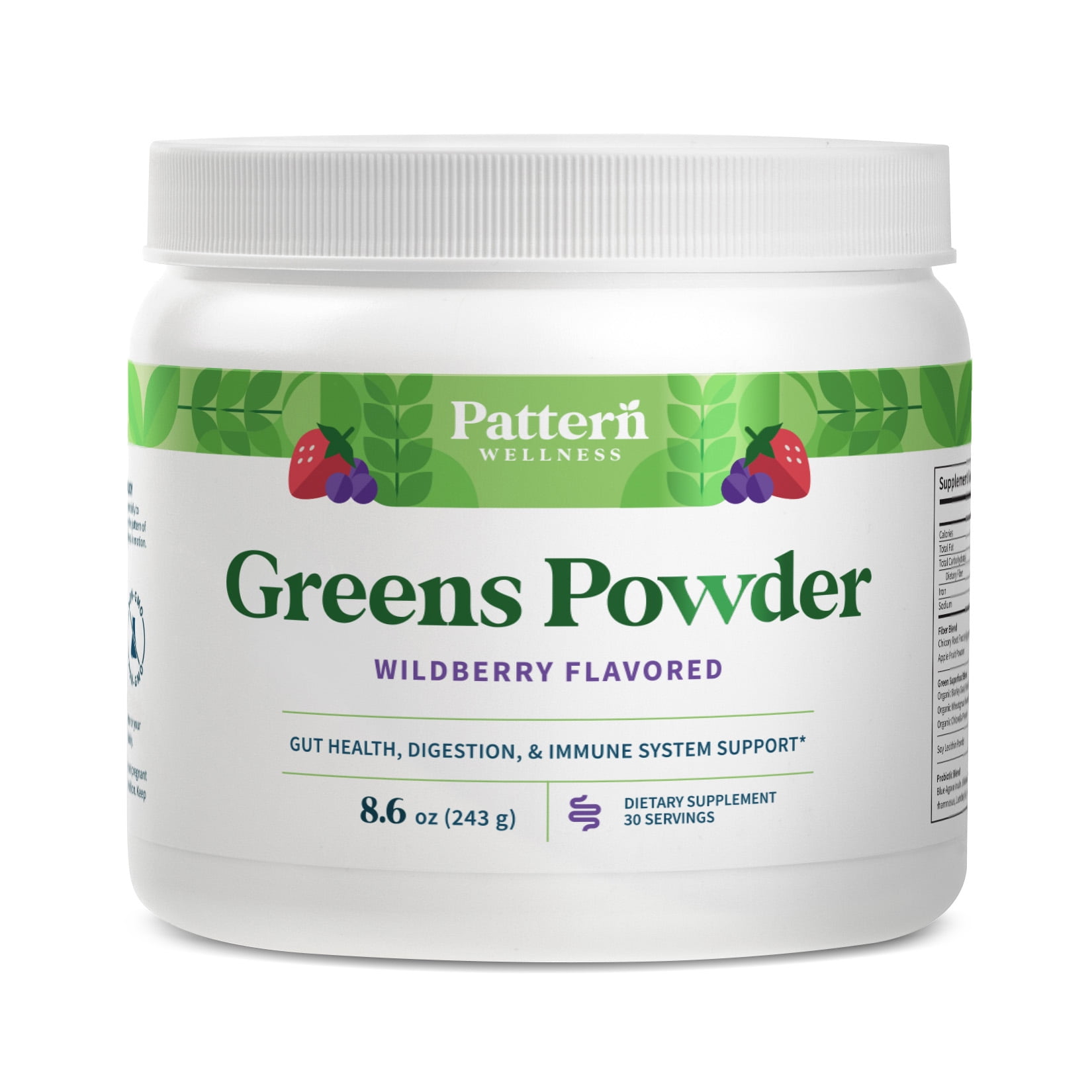 Pattern Wellness Greens Powder Superfood Complete with Antioxidant