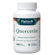 Pattern Wellness Quercetin with Bromelain, Immune & Cellular Support, 60 Count