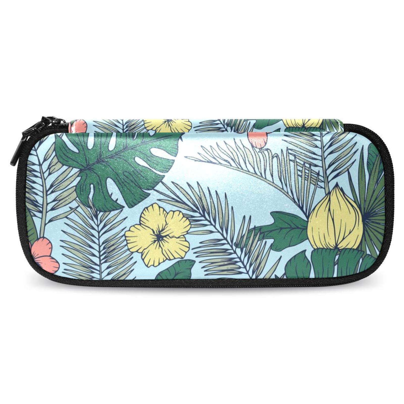 PatternwithPalmLeavesFlowersRetroStyle Pattern Stylish Leather