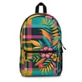 thumbnail image 1 of Patterned Botanical Contrast - Backpack, 1 of 4