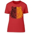 thumbnail image 1 of Patterned Colorful Tiger T-Shirt Women -Image by Shutterstock, Female XX-Large, 1 of 2