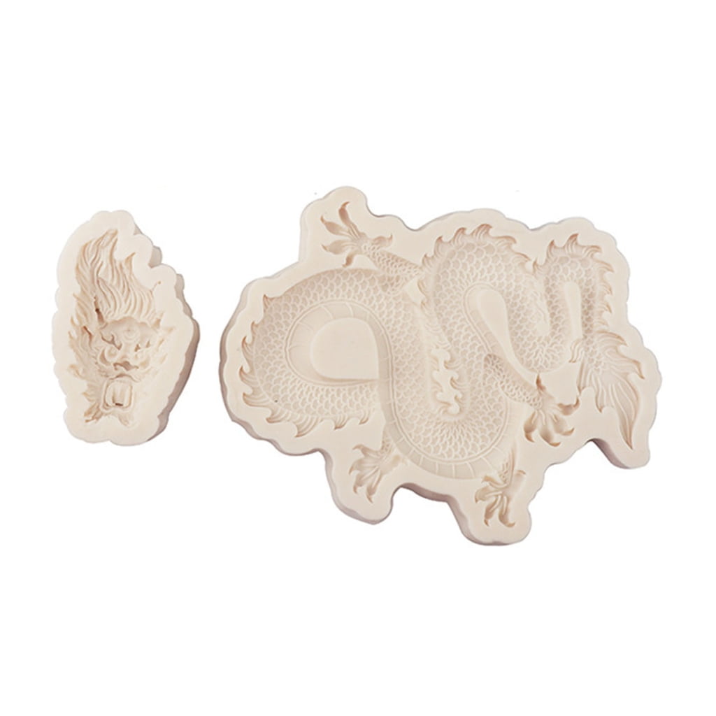 Patterned Dragon Silicone Mold DIY Cake Pastry Baking Mold Cake