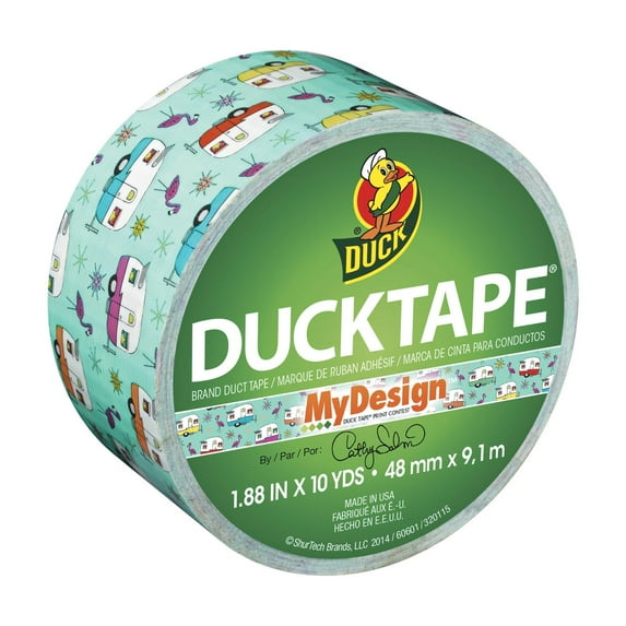 Patterned Duck Tape, 1.88" x 10yd