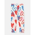 thumbnail image 1 of Patterned Leggings (in Heart Graffiti) - Multicolor, 1 of 7