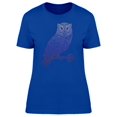 thumbnail image 1 of Patterned Owl With Key Tattoo T-Shirt Women -Image by Shutterstock, Female Small, 1 of 2