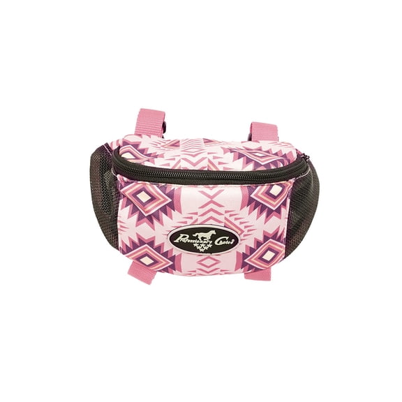 Patterned Pommel Saddle Bag