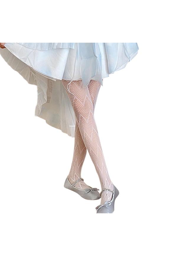 Patterned Tights Hollow Waved Stockings Pantyhose Small Hole Pattern Legging Net Pantyhose Party Clubwears