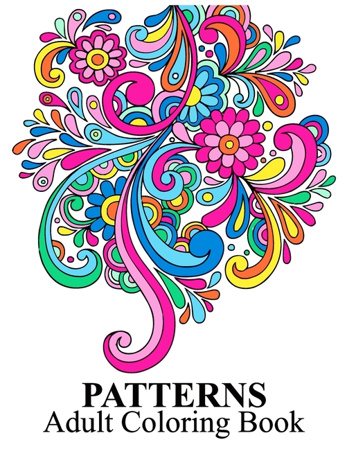 Patterns Adult Coloring Relax and Rewind Coloring Book 30 designs