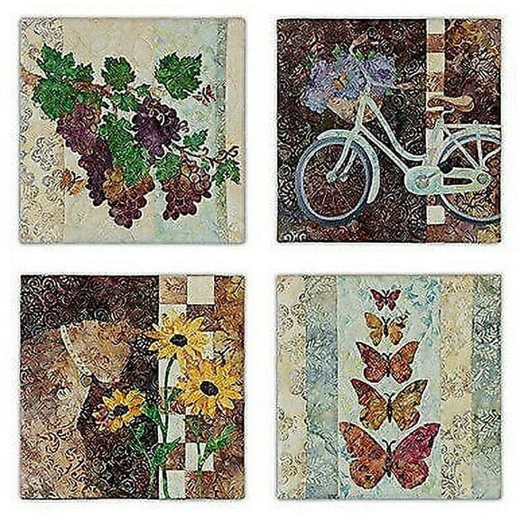 Patterns~Dolce Vita~Each Block is 12'' x 12'' ''Complete 4 Pattern Set by McKenn