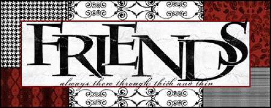Patterns Friends Canvas Art - Lisa Wolk (24 x 48)