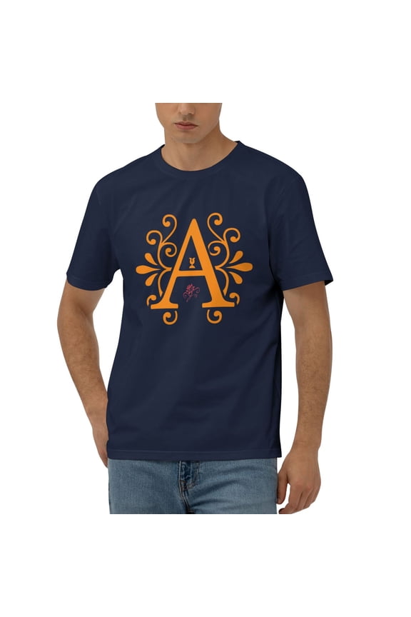 Patterns Of The Letter A T-shirts for women,men,graphic,funny,trendy,vintage,aesthetic,cool,popular,casual,fashion,graphic funny,graphic vintage,graphic cool,Navy Blue XL