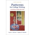 thumbnail image 1 of Pre-Owned Patterns for College Writing: A Rhetorical Reader and Guide (Paperback) 0312445865 9780312445867, 1 of 1