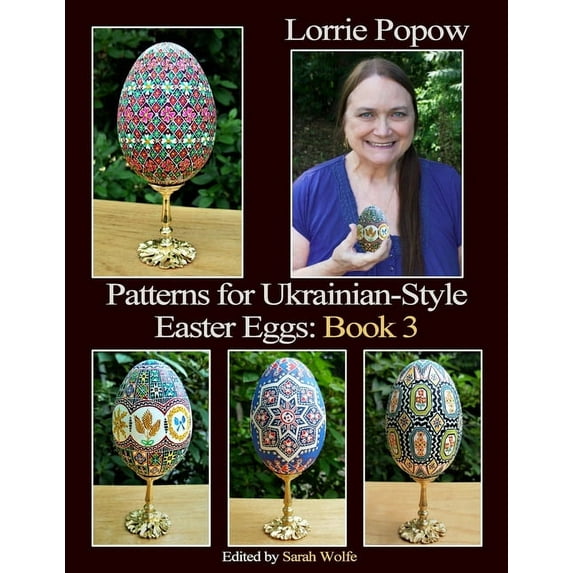 Patterns for Ukrainian-Style Easter Eggs: Book 3 (Paperback)