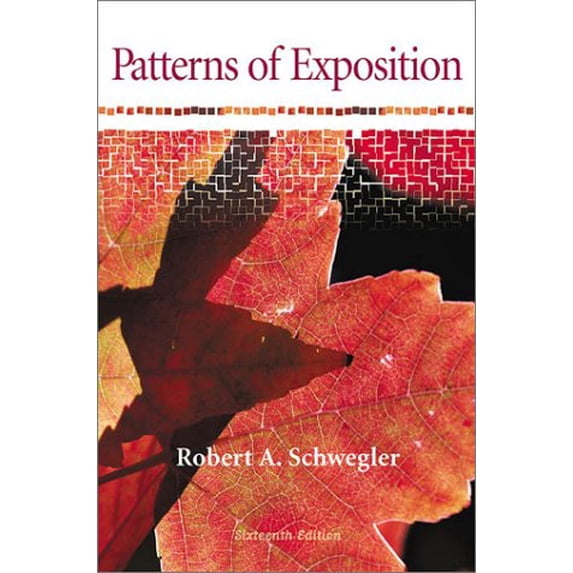 Pre-Owned Patterns of Exposition (16th Edition) (Paperback) 0136086306 9780321072429