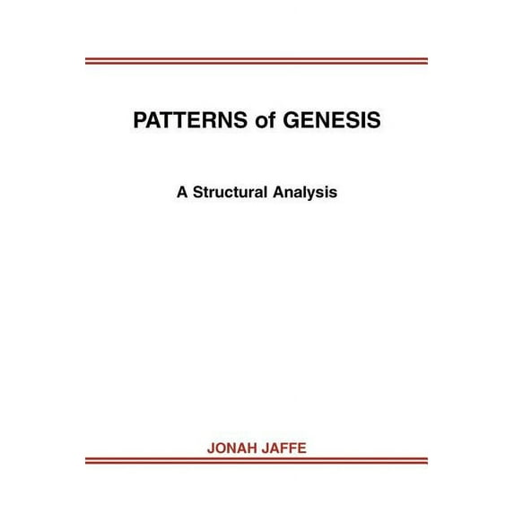 Patterns of Genesis : A Structural Analysis