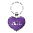 thumbnail image 1 of Patti I Love Name Heart Metal Key Chain, 1 of 1